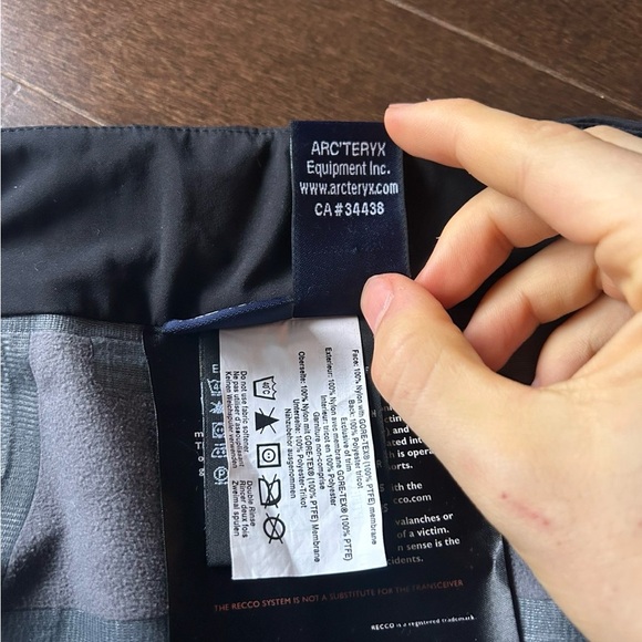 Arc'teryx Vintage Theta AR Original Ski Snow Pants Gore-Tex WOMENS Men’s 34x32 - Picture 12 of 16